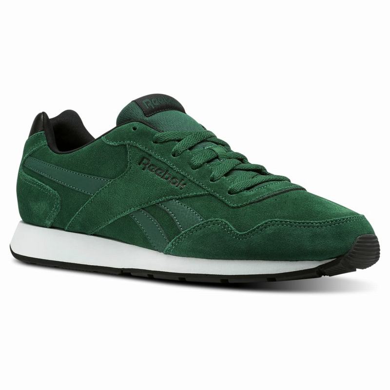 Reebok Royal Glide Tenisky Panske - Tmavo Zelene/Čierne/Biele RN2090HG